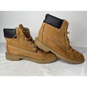 Timberland Boots Shoes Mens Size 7M Wheat Nubuck Waterproof 10960 Classic